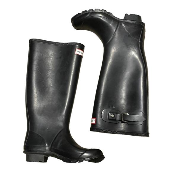 Hunter Rain Boots Wellies - Picture 1 of 8